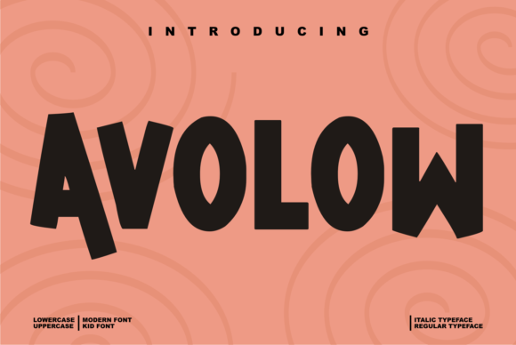 Avolow: A Display Font That Elevates Editorial Design