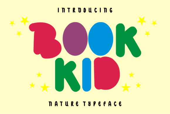 Book Kid: A Trendy Display Font for Modern Web Projects