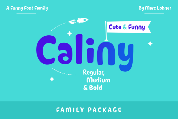 Caliny: A Playful Display Font for Modern Web Projects
