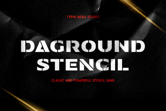 Daground: A Cool Display Font for Modern Editorial Design