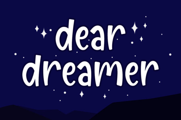 Dear Dreamer Font for Engaging Digital Content