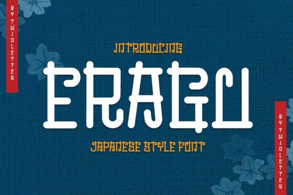 Discover Eragu: A Unique Japanese-Inspired Display Font