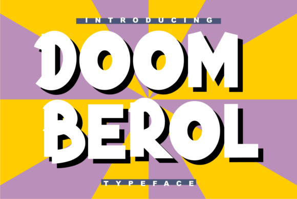 Doom Berol: A Cool Display Font for Bold Branding