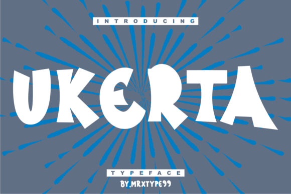 Elevate Your Visuals with the Ukerta Display Font
