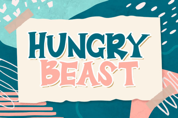 Hungry Beast Font for Branding That Feels Fresh and Playful
