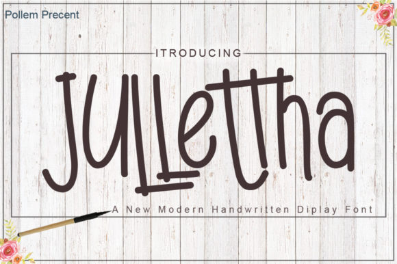 Jullettha and Mellita Font for Bold Branding