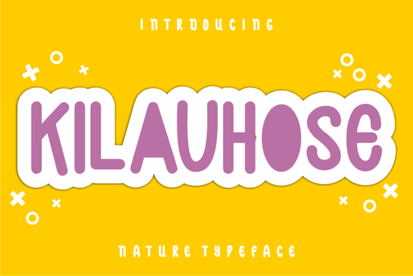 Kilauhose: A Stylish Display Font for Editorial Projects