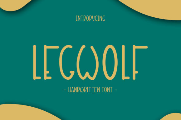 Legwolf: A Stylish Display Font for Modern Branding