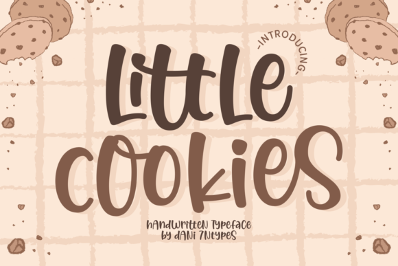 Little Cookies Font for Handmade Creations