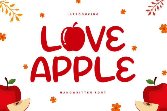 Love Apple: A Playful Font for Handmade Creations