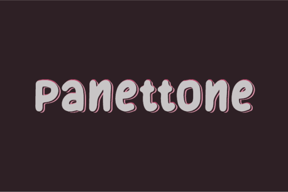 Panettone Font for Handmade Creations