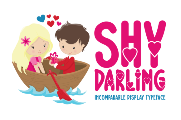 Shy Darling: A Cool and Romantic Display Font for Editorial Design