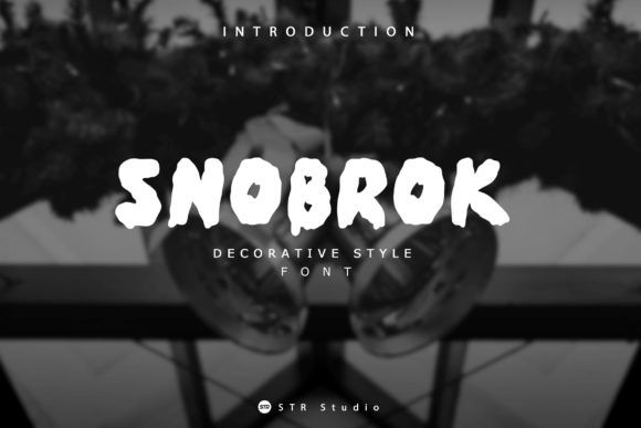Snobrok: A Bold Display Font for Web Design