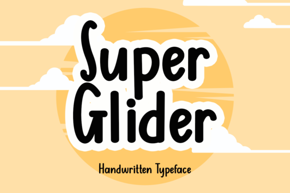 Super Glider: A Playful Display Font for Bold Campaigns