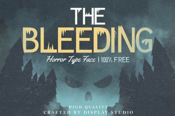 The Bleeding Font: A Stylish Addition to Your Brand Identity