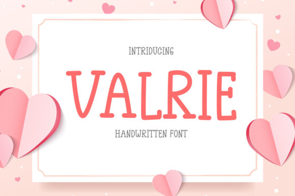 Valrie: A Modern Display Font for Editorial Elegance