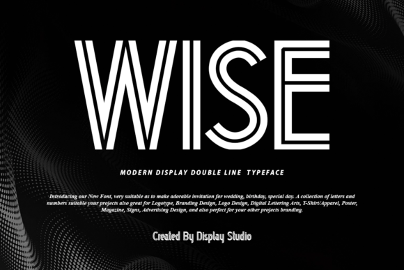 Wise Font for Professional Branding and Design